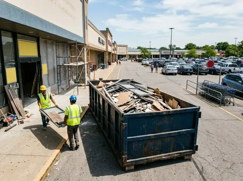 retail-store-renovation-debris-003 — frequently asked questions, Roll-off Dumpster Rentals in East Milton, FL
